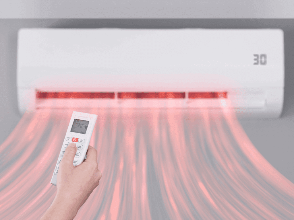 Air conditioning heating